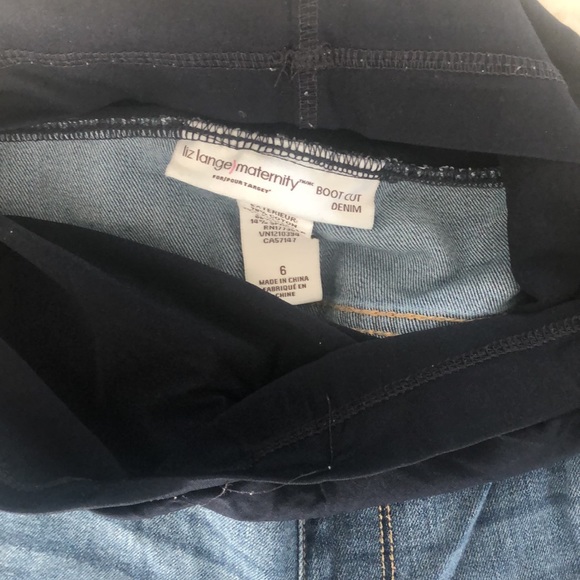 Maternity jeans size 6 bootcut - Picture 3 of 6